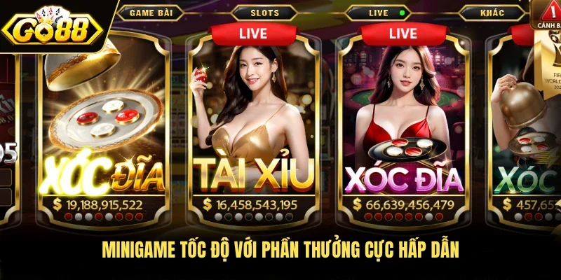 Minigame tốc độ với phần thưởng cực hấp dẫn